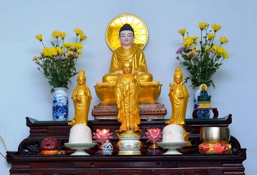 phong thủy bàn thờ Phật - phong thủy trọng hùng 